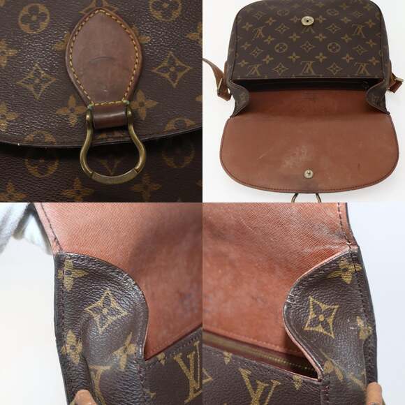 LOUIS VUITTON Monogram Saint Cloud GM Shoulder Bag M51242 - Picture 11 of 13